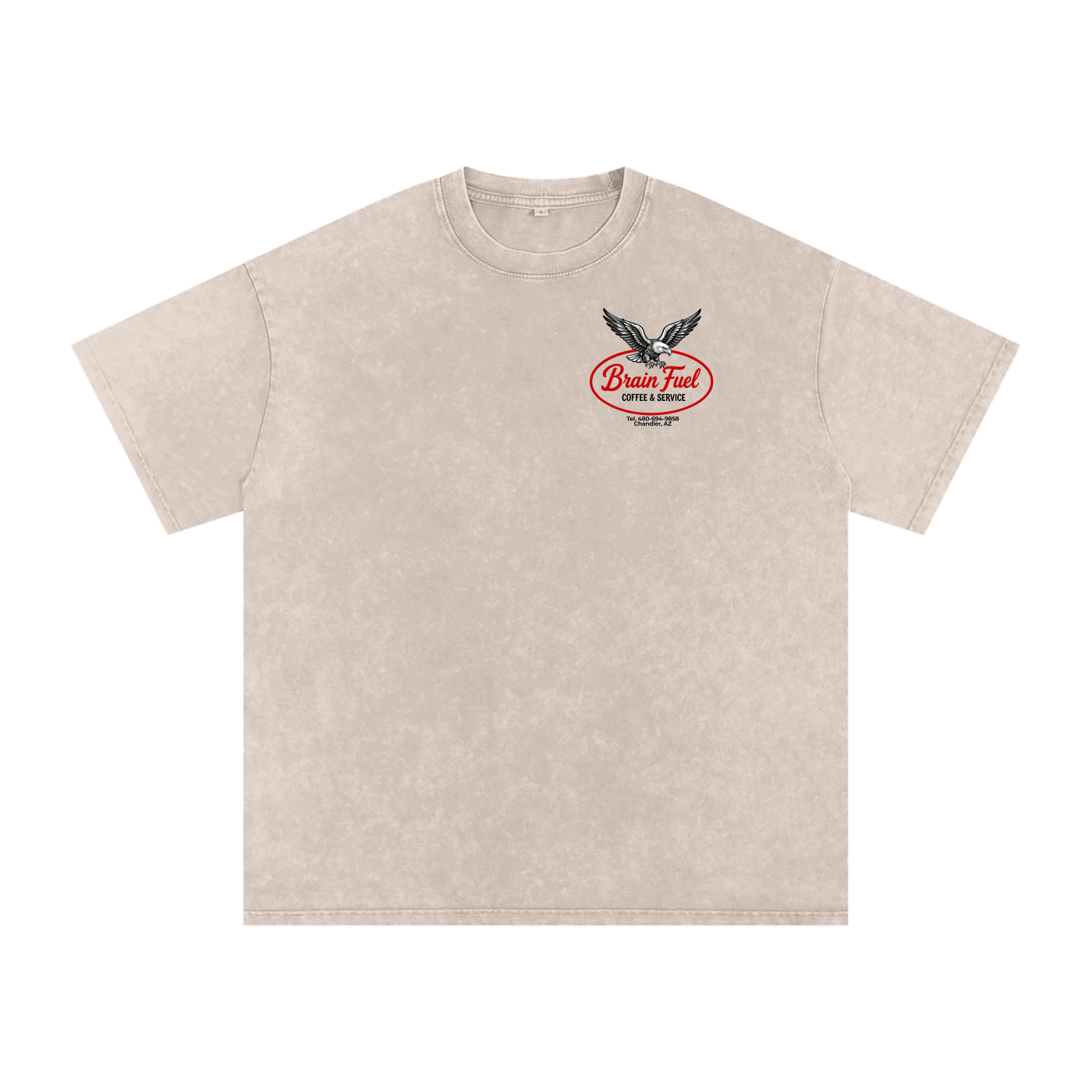 Tradesman T Oversized Vintage Washed (Bone)
