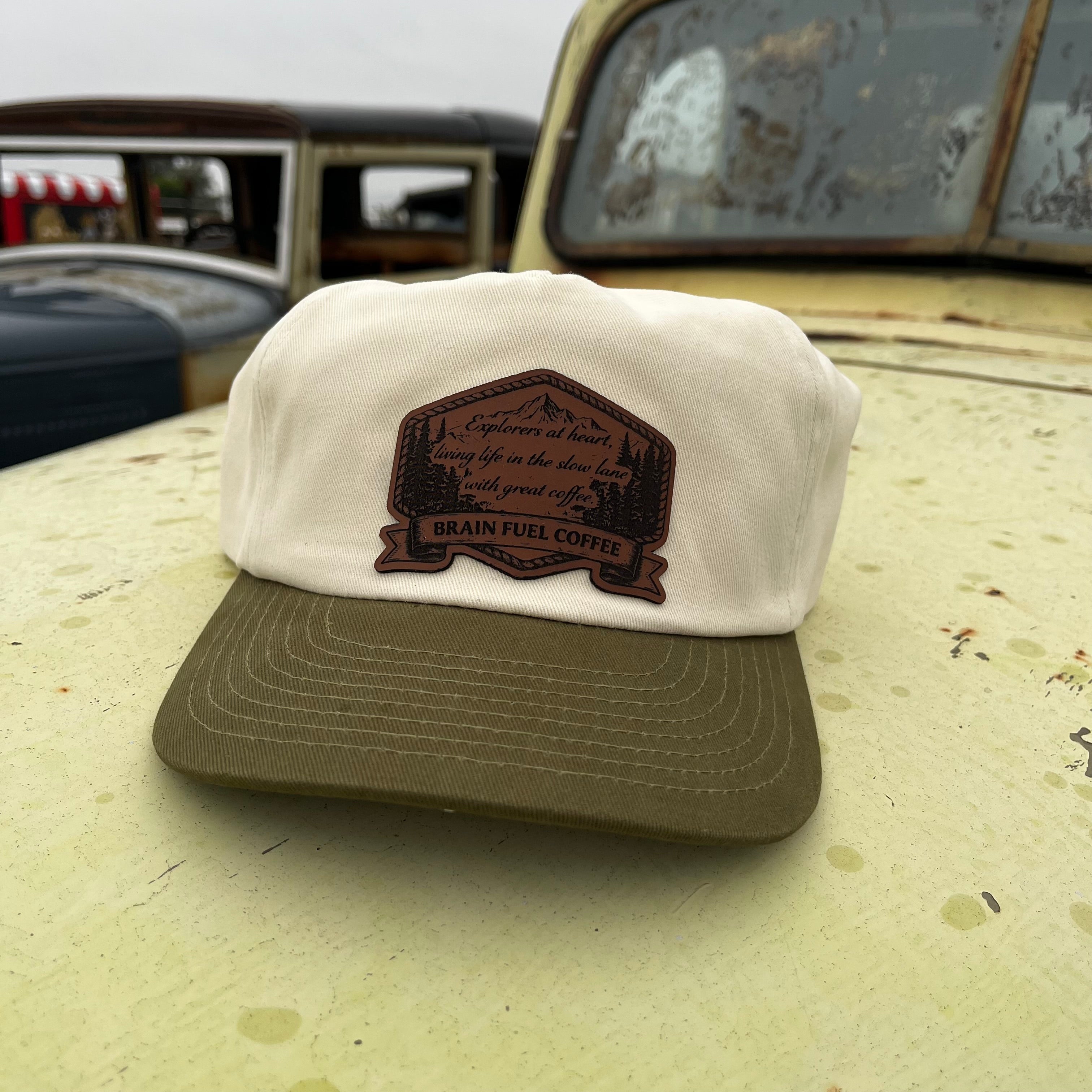 Camp Hat (Cactus Green/Cream)