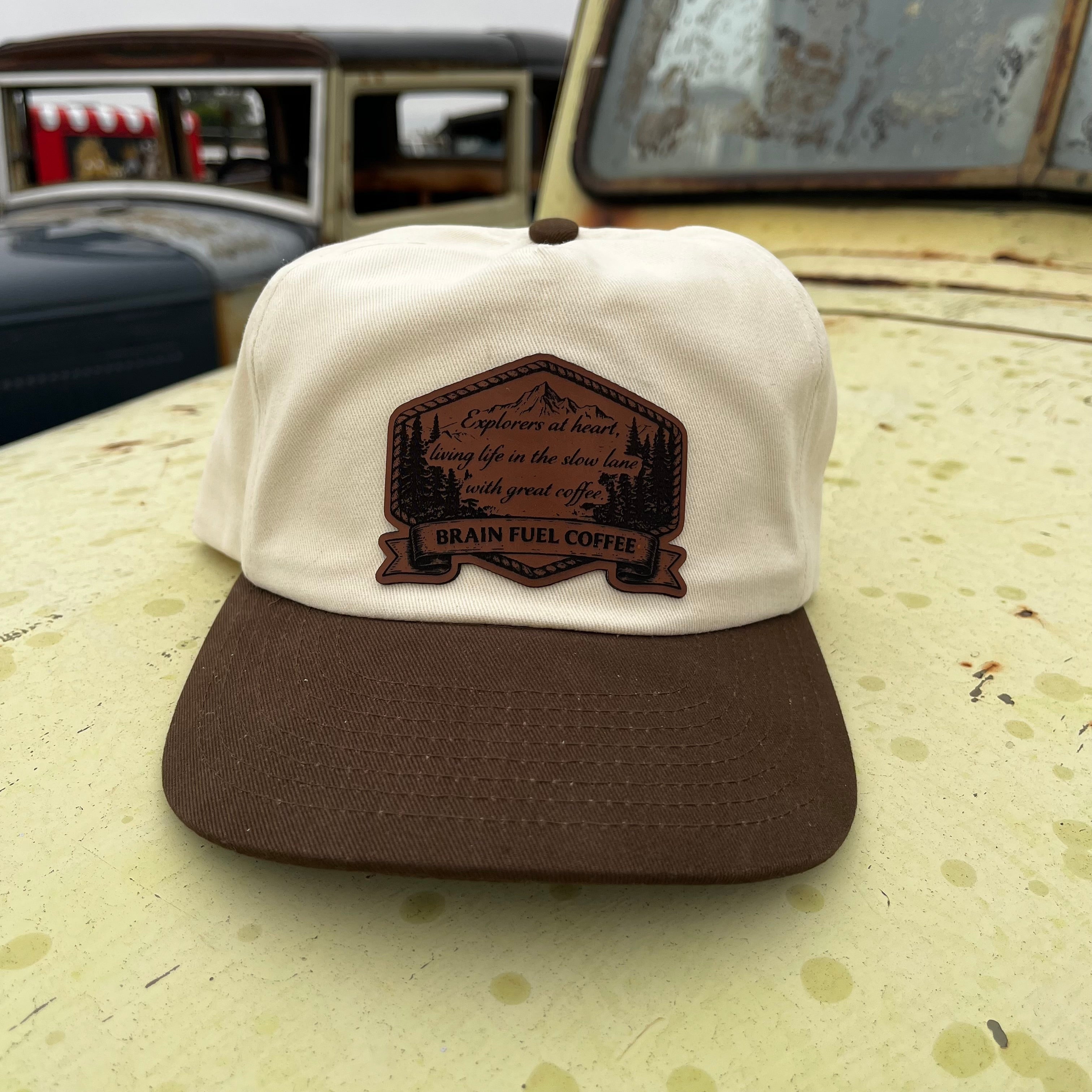 Camp Hat (Java Brown/Cream)