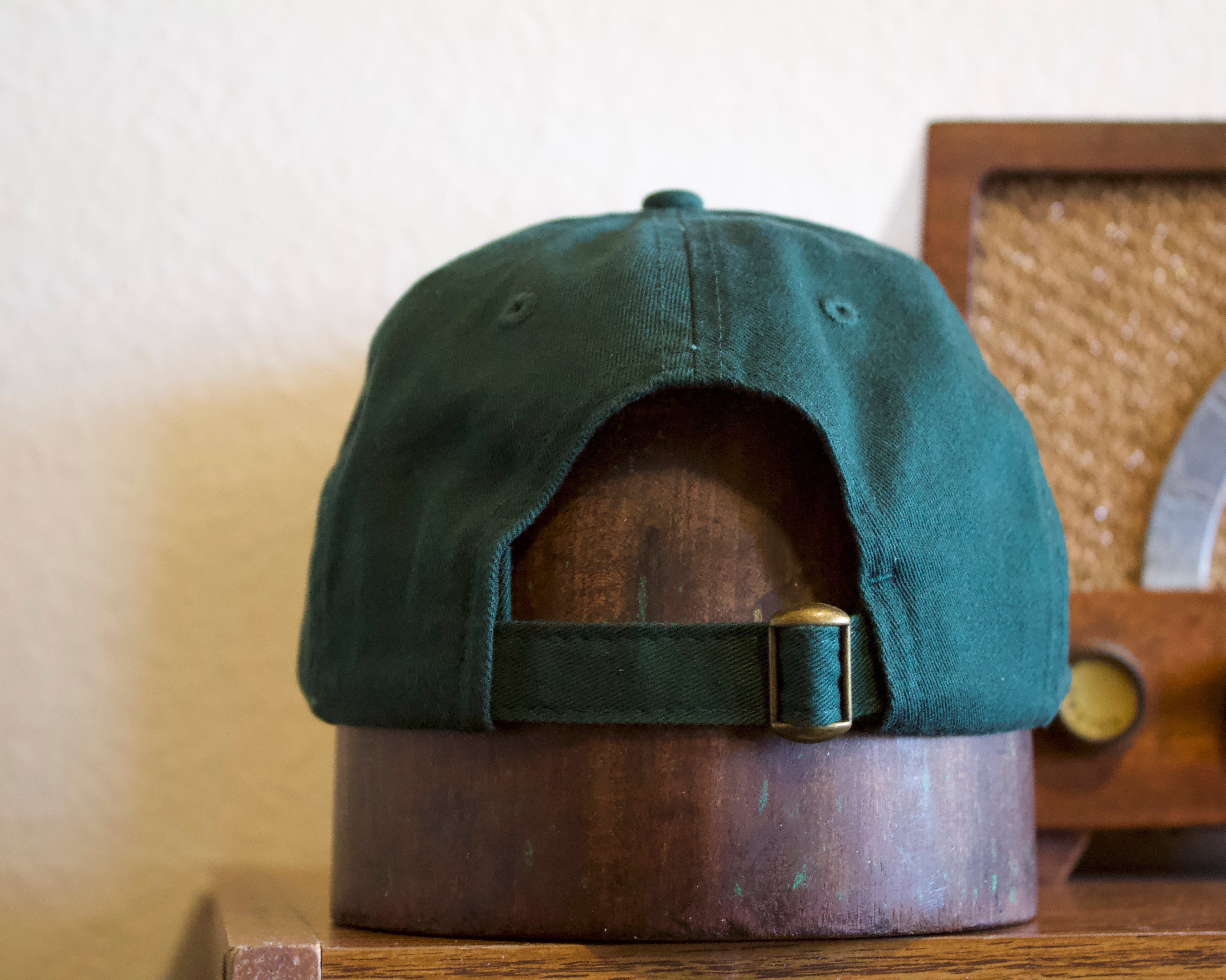 Brain Fuel Dad Cap-Forest Green