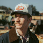 The Tradesman Cap (Navy blue/cream) Pre-order release June 12th!