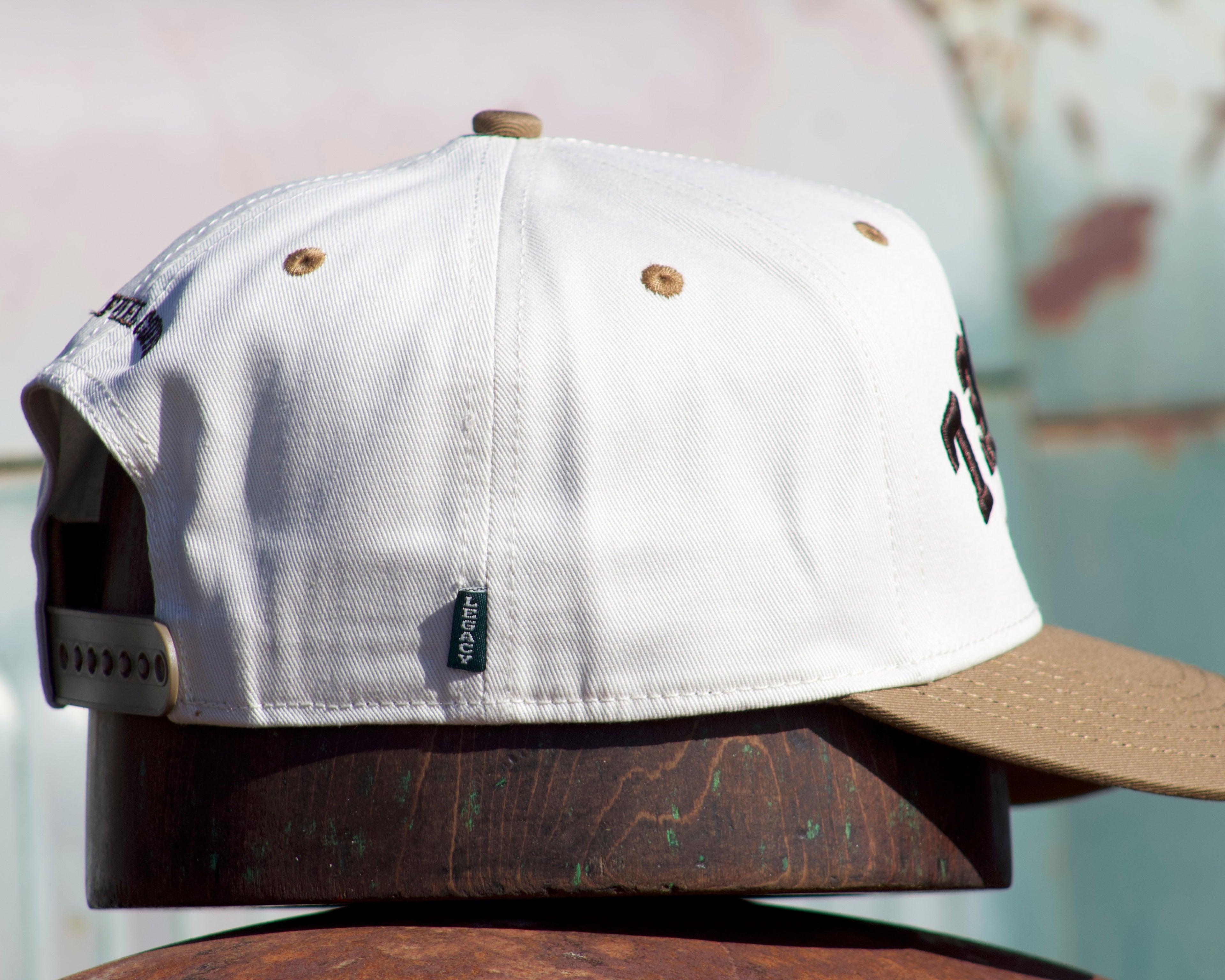 Refuel - (Light Brown with Espresso Font) Curved Brim