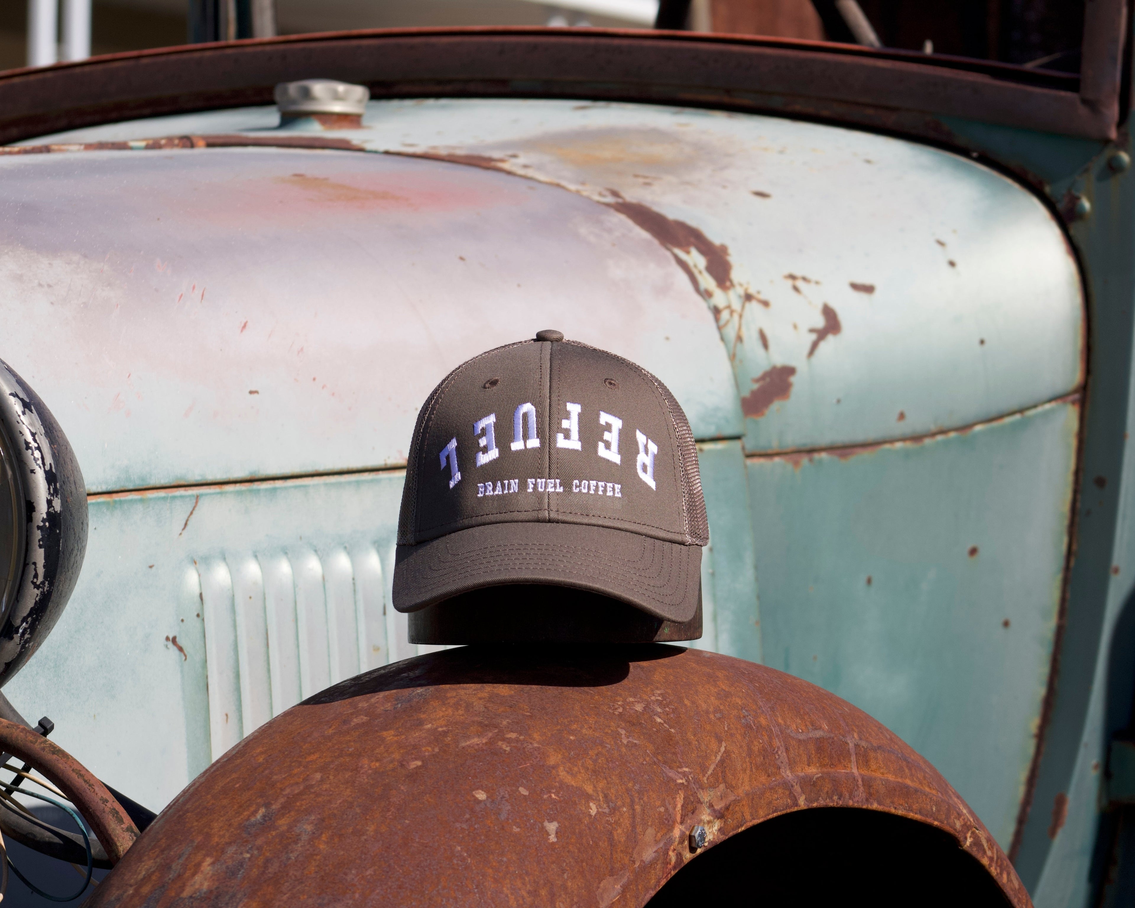 Refuel - (Walnut Brown) Trucker