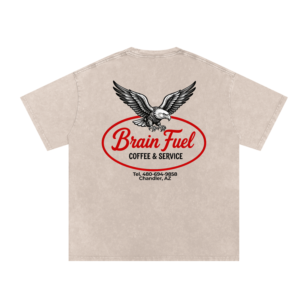 Tradesman T Oversized Vintage Washed (Bone)