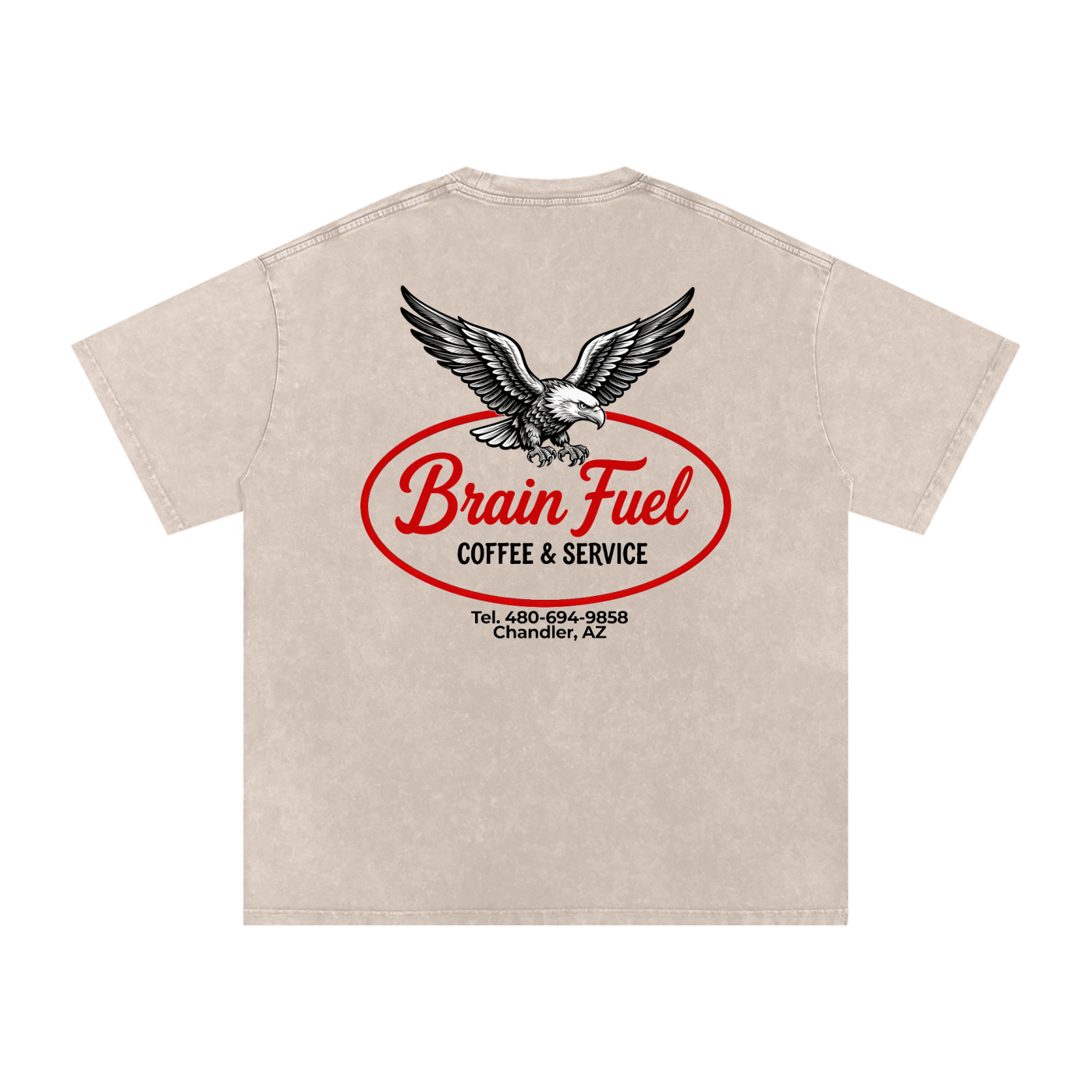 Tradesman T Oversized Vintage Washed (Bone)