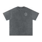 Vintage Oversized Coffee T-shirt (Color: Dark Grey)